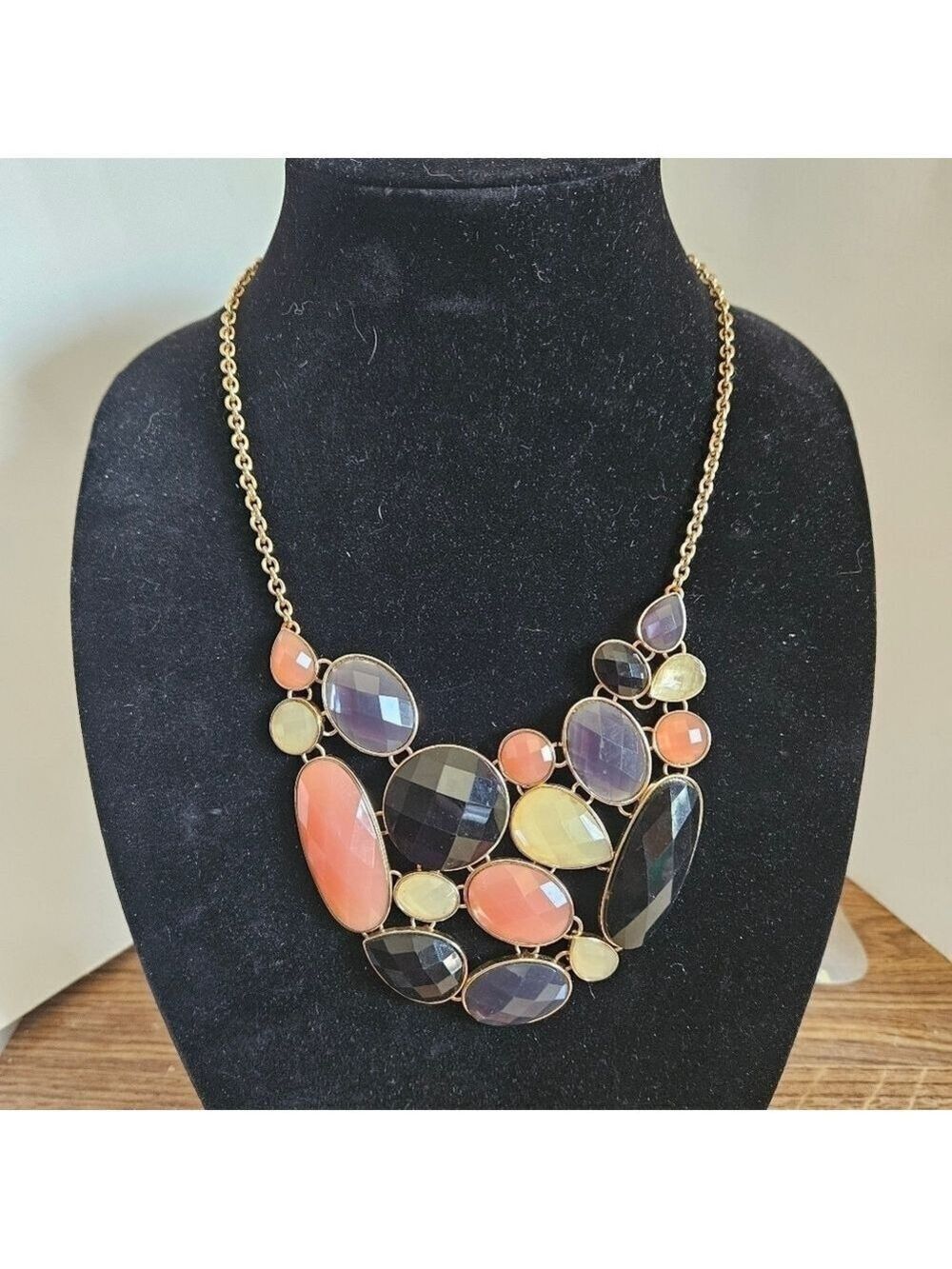 Multi-coloured Statement Necklace